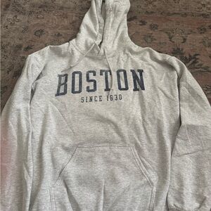 Gildan Gray Boston Sweatshirt